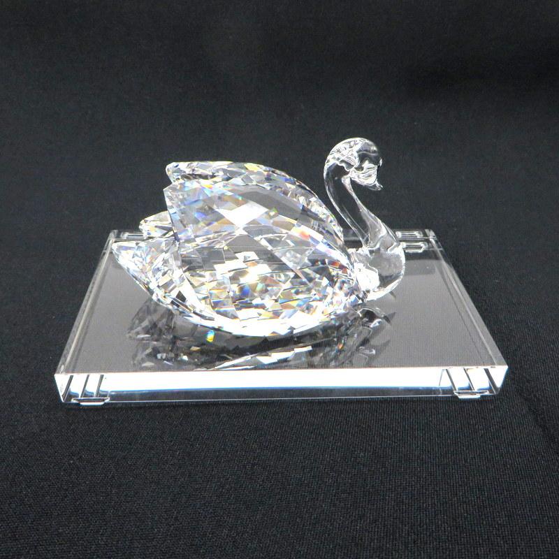 本物 スワロフスキー SWAROVSKI 白鳥 スワン 置物 - education.semel