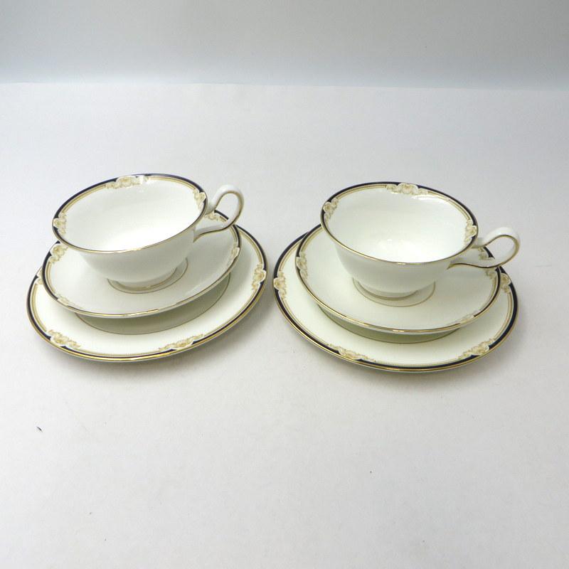 Wedgwood キャベンディッシュ カップ＆ソーサー ケーキ皿 2客セット