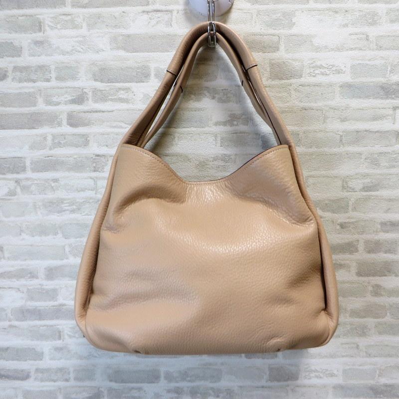 87363/バンディットホーボー/トートバッグ/レザー/ベージュ