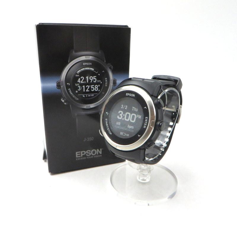 EPSON J-350B GPS ランニング トレイル 時計 ウオッチ