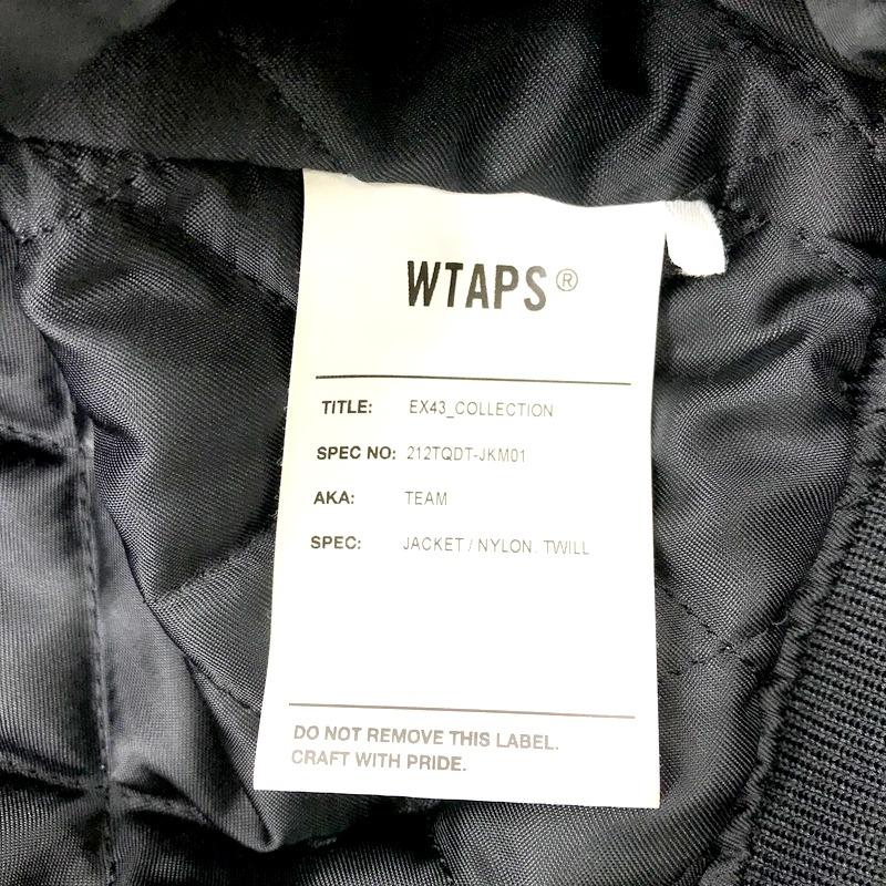 WTAPS 212TQDT-JKM01 TEAM JACKET NYLON. TWILL チーム WTAPS 212TQDT-JKM01 TEAM JACKET NYLON. TWILL チーム
