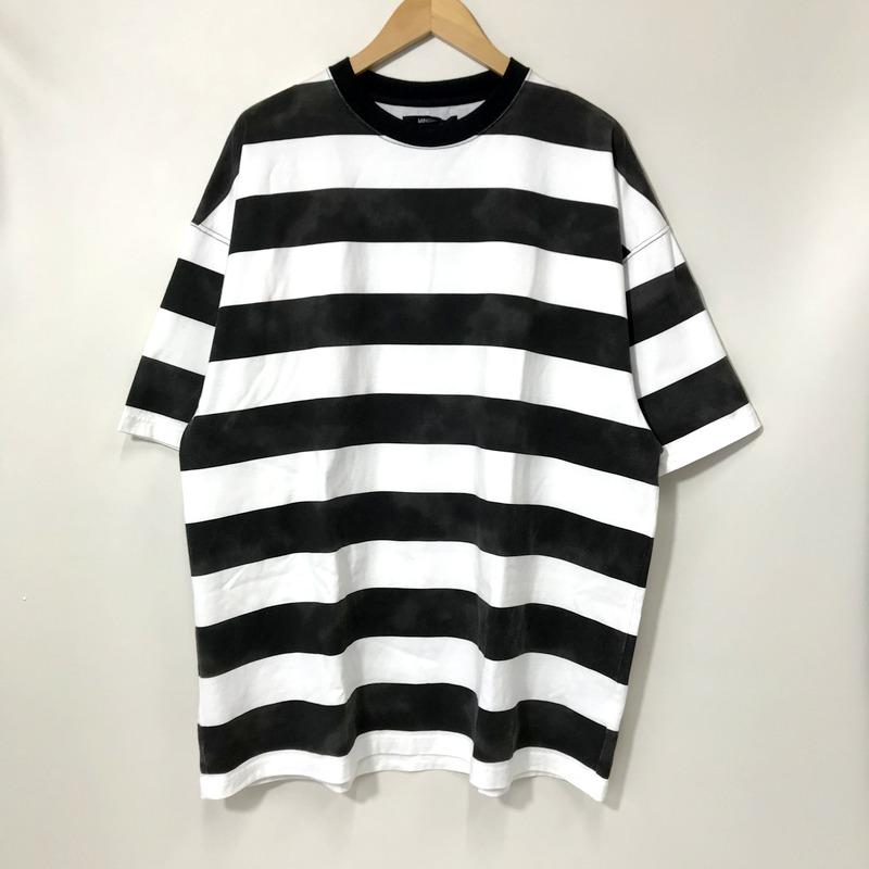MINEDENIM Hazy Bold Border Tシャツ 2305-6001-07-XL2 タグ付き
