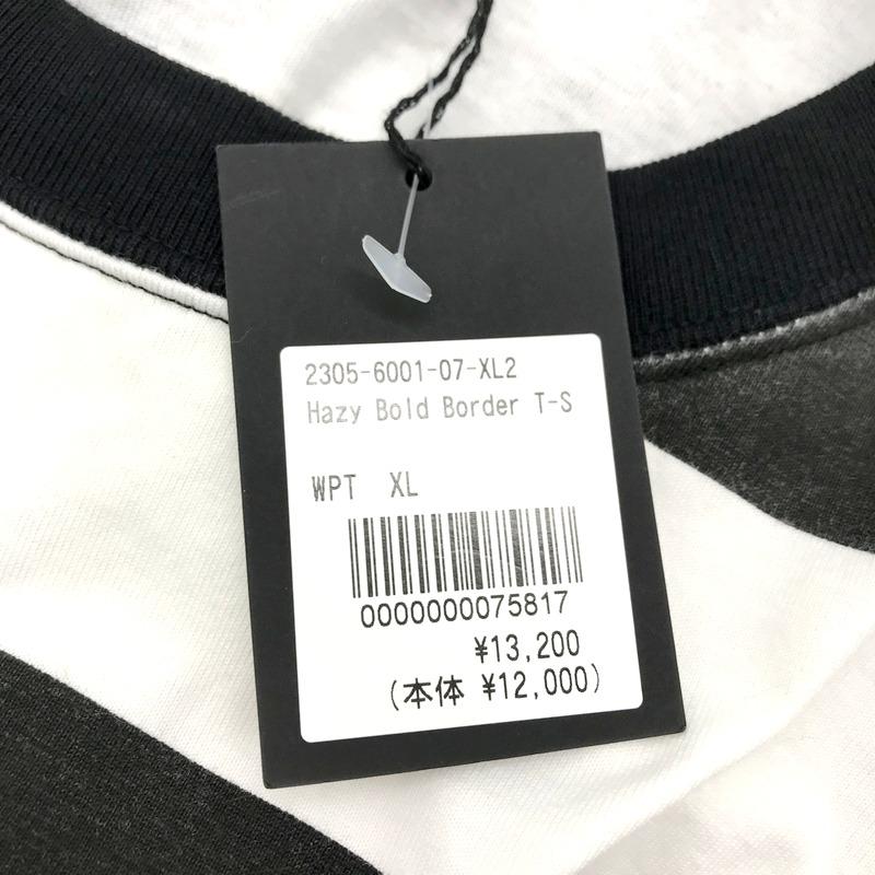 MINEDENIM（マインデニム） MINEDENIM Hazy Bold Border Tシャツ 2305