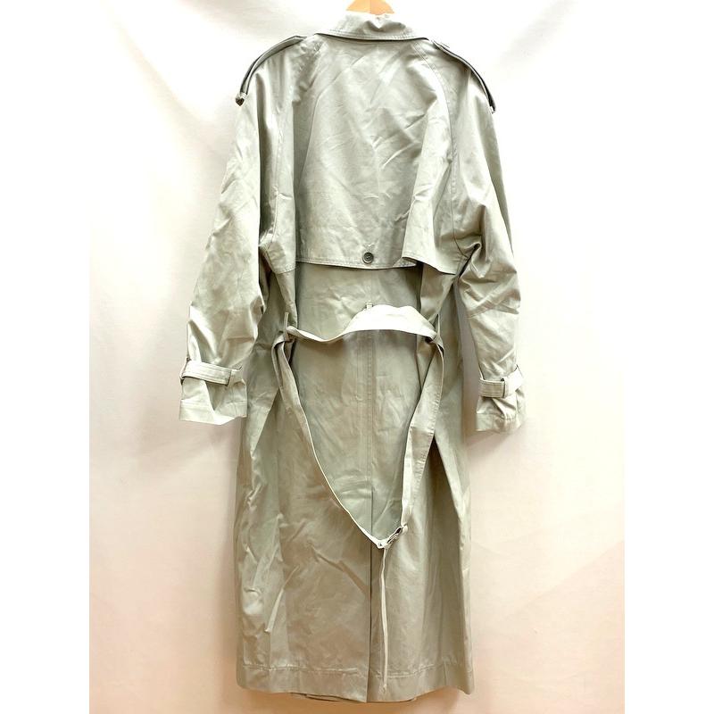 ベルバブローム トレンチコート ロング丈 コットン メンズ Mサイズ グレージュ カーキに近いグレー Bellevue Blume アウター E1048 1 サンステップ Yahoo 店 通販 Yahoo ショッピング
