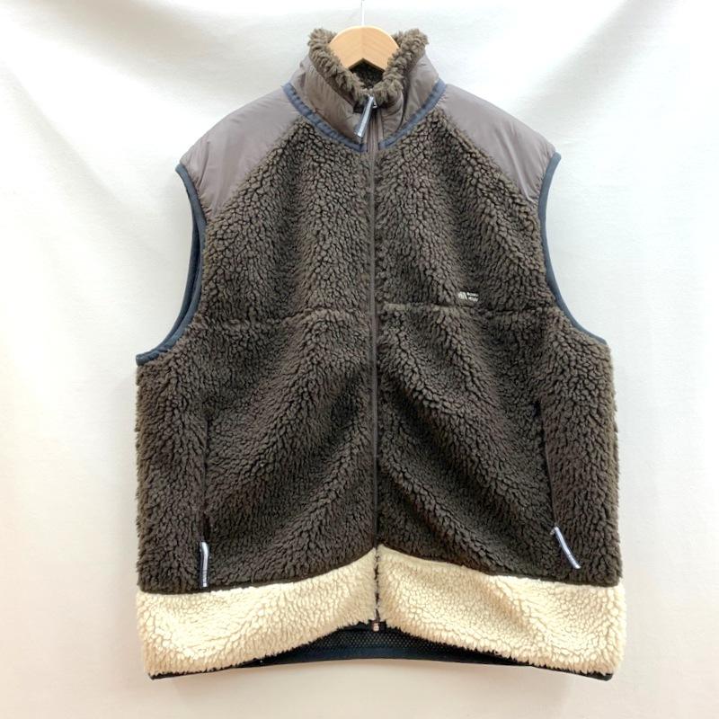 モマ フリースベスト 羽織 防寒 ボア 切替 ベスト 大きいサイズ 90sw メンズ 表記なし ブラウン ホワイト Moma アウター E1061 1 サンステップ Yahoo 店 通販 Yahoo ショッピング