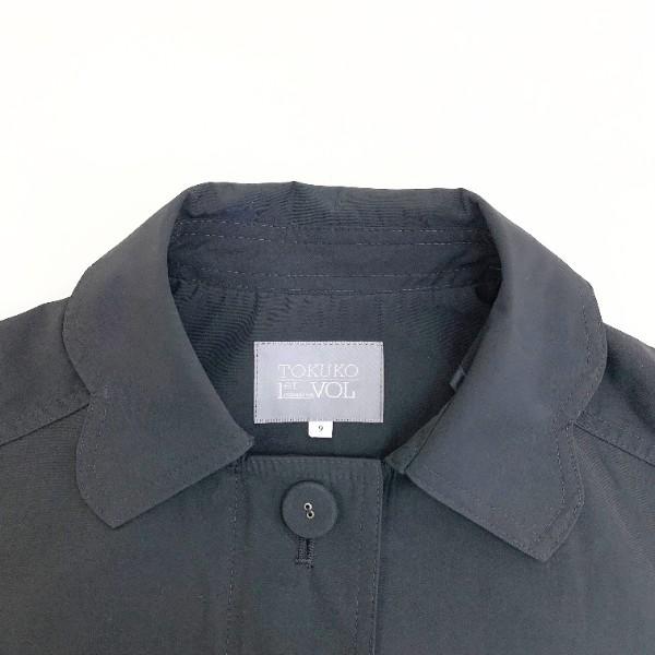 上等 トクコプルミエヴォル ジップアップブルゾン ロング丈 春夏秋