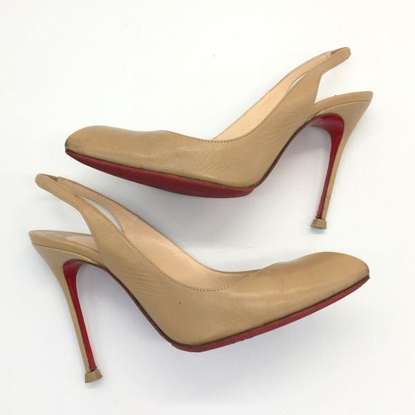 Christian Louboutin Kate Sling バックストラップパンプス ポイン