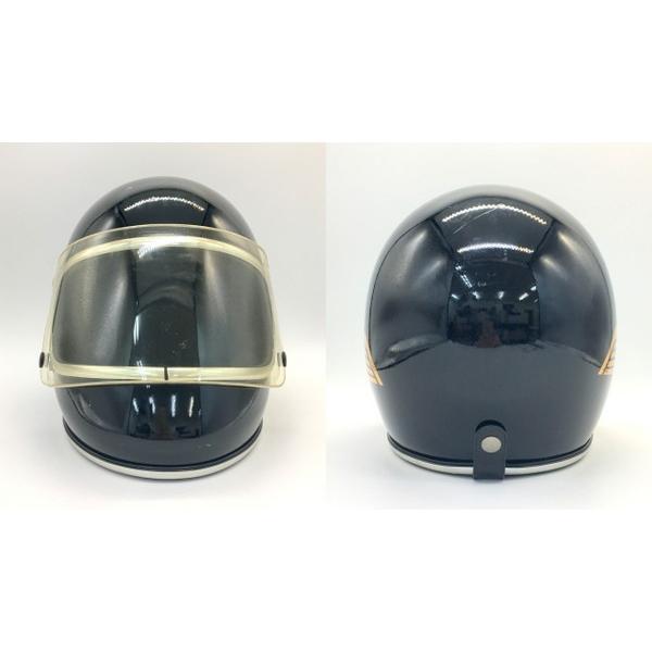 激安通販 純正シールド付 ARTHUR FULMER AF50 EAGLE GUNMETAL 58cm