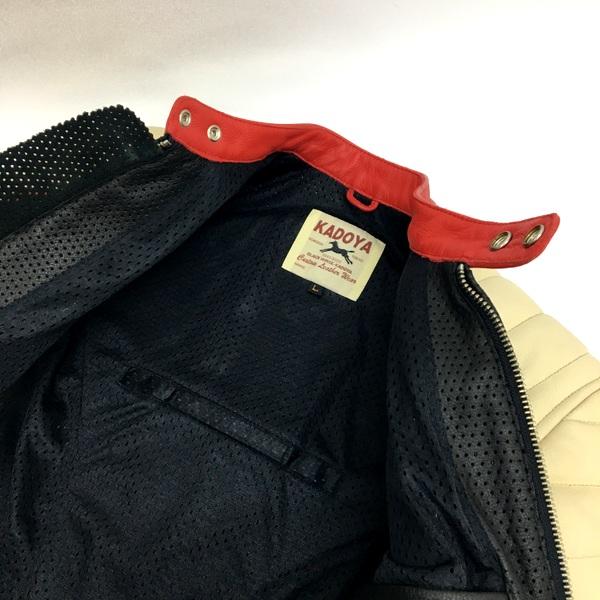KADOYA BHR SELECT SLEEVER-M4 レザージャケット 美品 シングル 