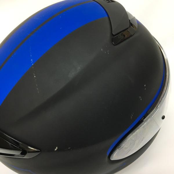 SHOEI QWEST フルフェイスヘルメット インカム装着 除菌消臭済 オートバイ バイカー Mサイズ マットブラック/ブルー ショウエイ クエスト バイク用品 N18751H●｜sunstep｜09