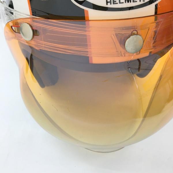 Arai Classic-SW STOUT ジェットヘルメット オレンジバブルシールド 