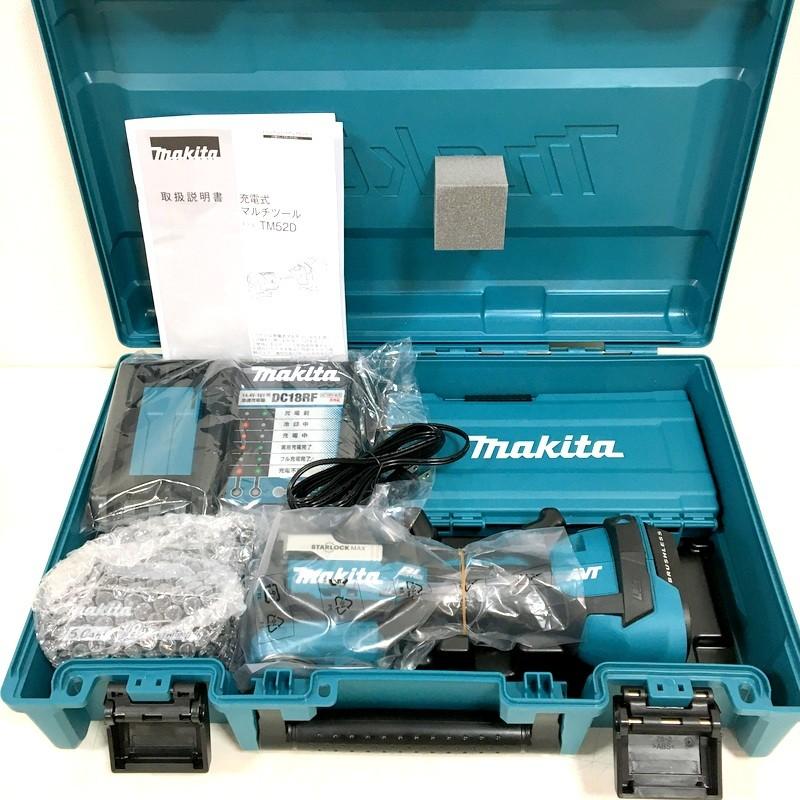 未使用 マキタ 充電式マルチツール TM52DRG 18V 6.0Ah バッテリ