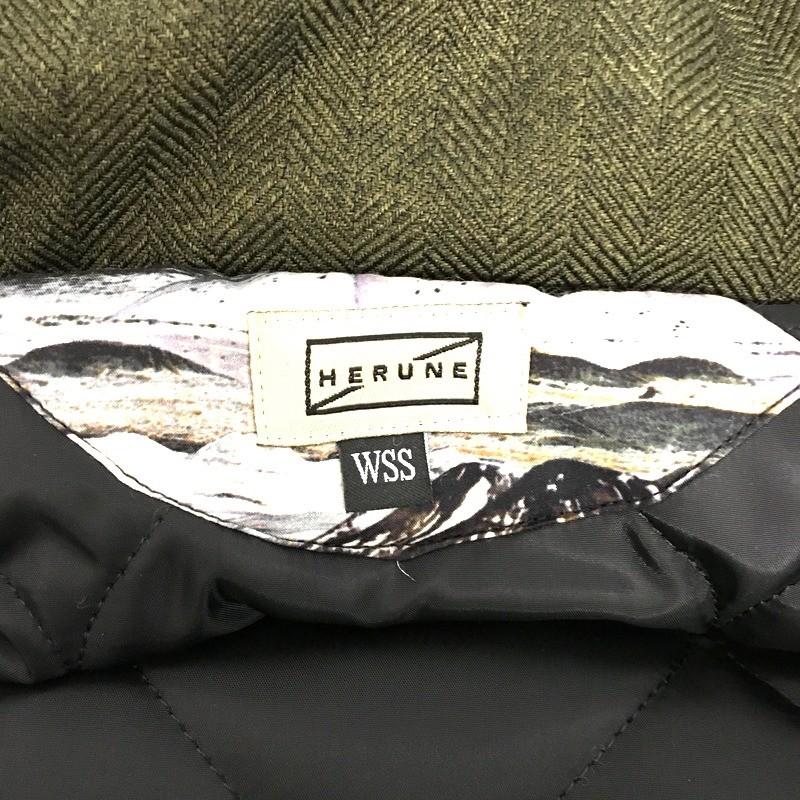 未使用 HERUNE HRN-013 ヴィンソンマシフパーカージャケット モカ WSS