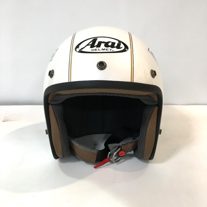 【美品】アライ CLASSIC MOD CAFE RACER ジェットヘルメット Arai アライ CLASSIC MOD CAFE RACER ジェットヘルメット 除菌消臭済 L