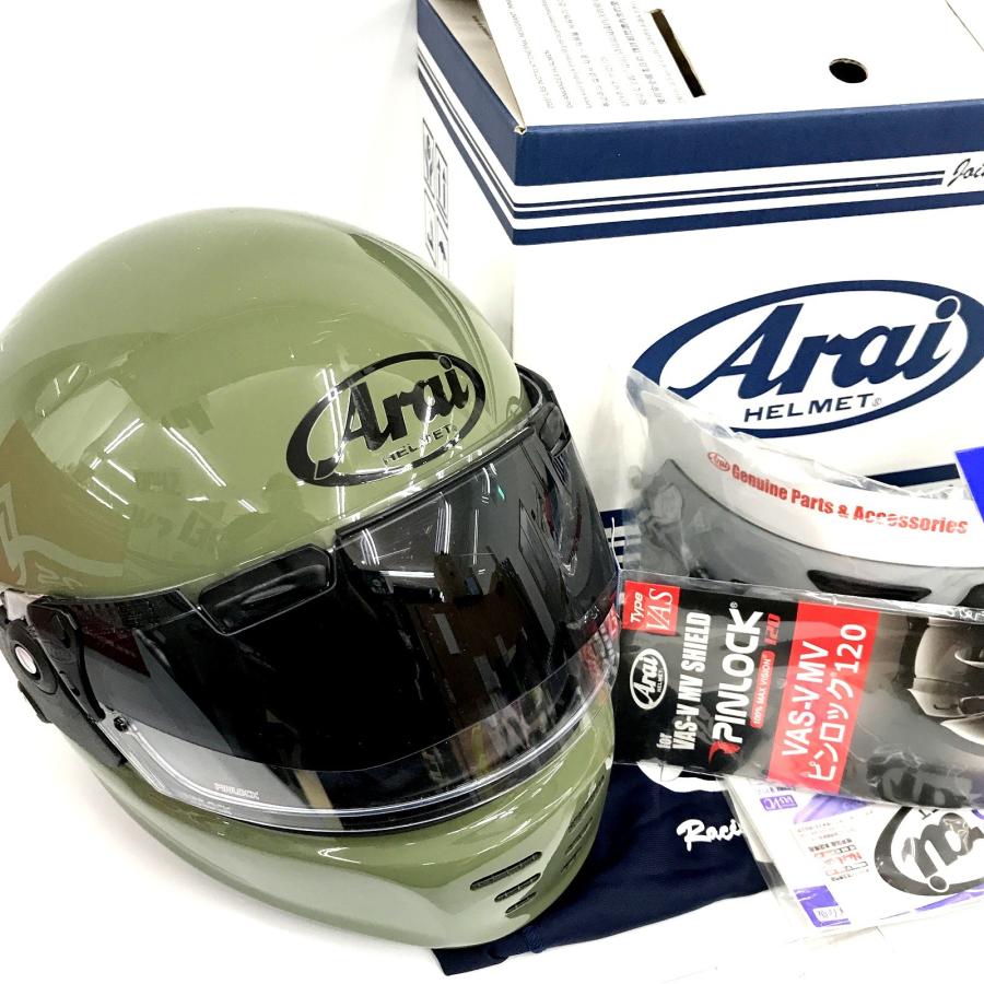 Arai アライ ラパイドNEO LTD モスグリーン Lサイズ フルフェイス