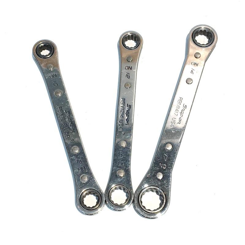 スナップオン ラチェットメガネ RBM1012 RBM1214 RBM1417 板ラチェット 