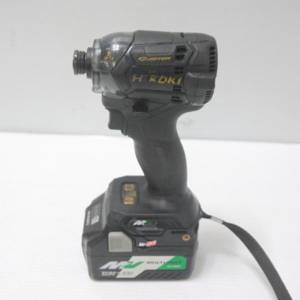 HiKOKI ハイコーキ 36V コードレスインパクトドライバ WH36DC 特別限定色 ブラック&ゴールド バッテリー1個付き ≡DT6279 | HiKOKI