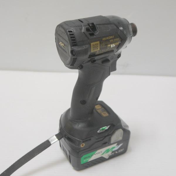 HiKOKI ハイコーキ 36V コードレスインパクトドライバ WH36DC 特別限定色 ブラック&ゴールド バッテリー1個付き ≡DT6279 | HiKOKI | 02