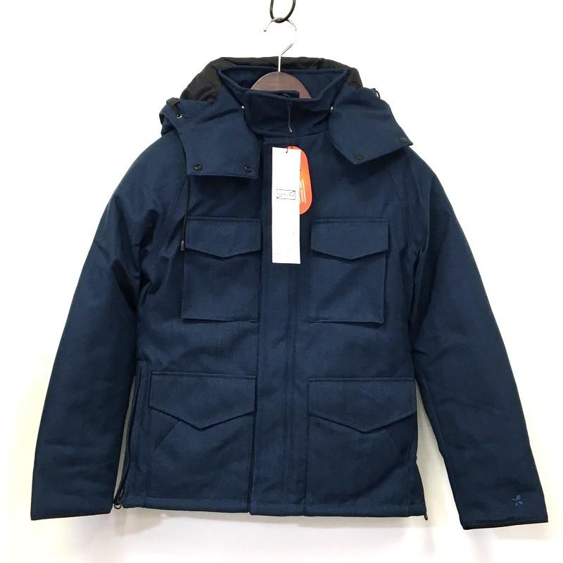 未使用 HERUNE HRN-013 ヴィンソンマシフパーカージャケット ネイビー