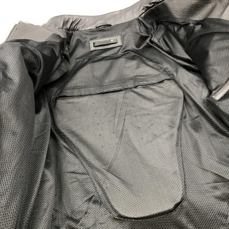 Liugoo Leathers リューグーレザーズ メッシュレザ−シングル