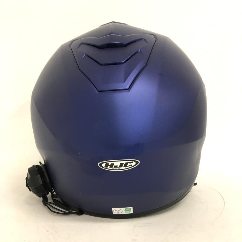 HJC i90 システムヘルメット 除菌消臭済 セミフラットメタリックブルー