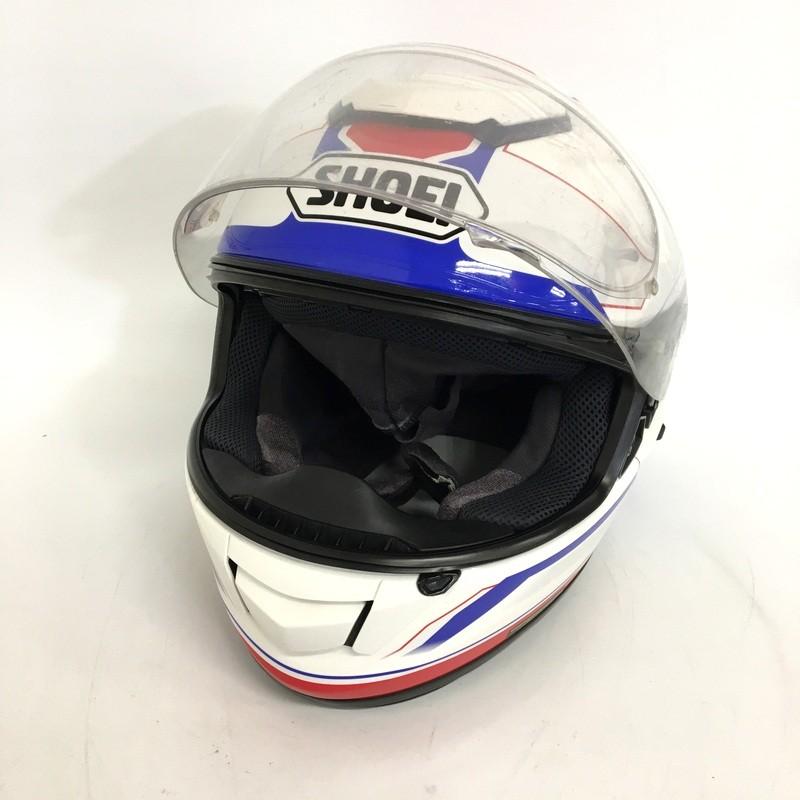 SHOEI GT-Air JOURNEY フルフェイスヘルメット 内装洗濯済 ブルー レッド Mサイズ オートバイ ツーリング ライディング バイク用品 ショウエイ ◇TA2192 | GT-Air | 01