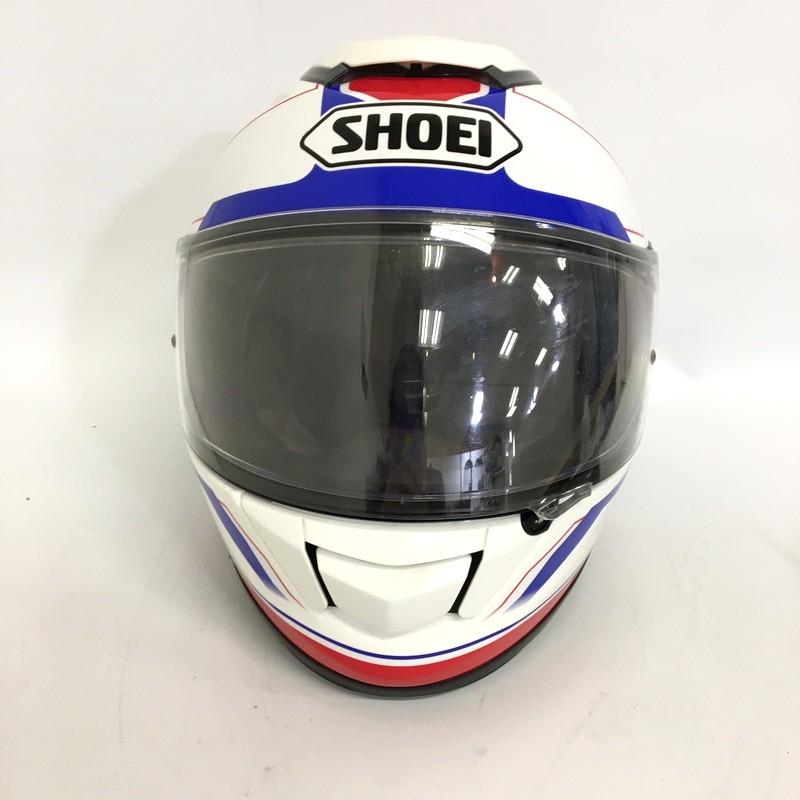 SHOEI GT-Air JOURNEY フルフェイスヘルメット 内装洗濯済 ブルー レッド Mサイズ オートバイ ツーリング ライディング バイク用品 ショウエイ ◇TA2192 | GT-Air | 02