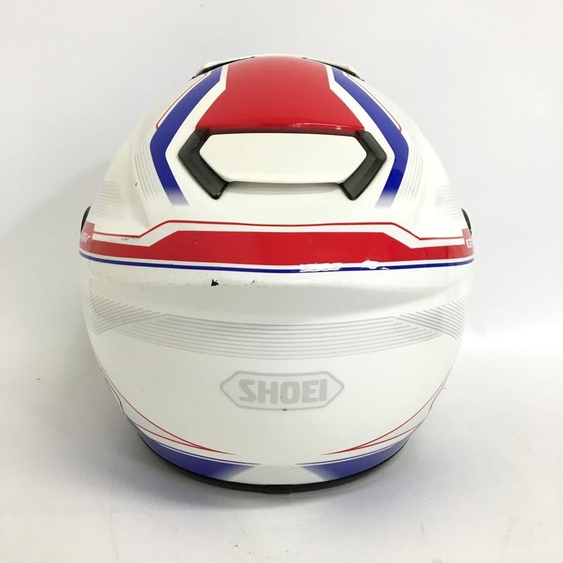 SHOEI GT-Air JOURNEY フルフェイスヘルメット 内装洗濯済 ブルー レッド Mサイズ オートバイ ツーリング ライディング バイク用品 ショウエイ ◇TA2192 | GT-Air | 03