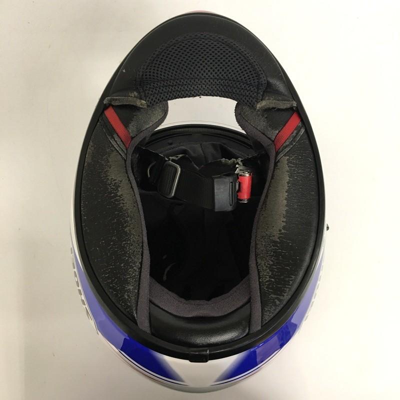 SHOEI GT-Air JOURNEY フルフェイスヘルメット 内装洗濯済 ブルー レッド Mサイズ オートバイ ツーリング ライディング バイク用品 ショウエイ ◇TA2192 | GT-Air | 06