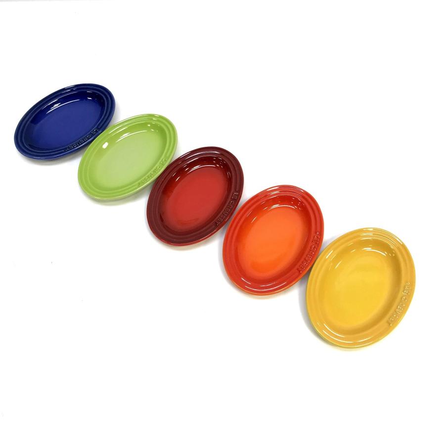 LE CREUSET ルクルーゼ ミニ オーバル プレート 5枚入り 小皿 セット マルチカラー 910369-00 食器 ◇TA3438 |  | 01