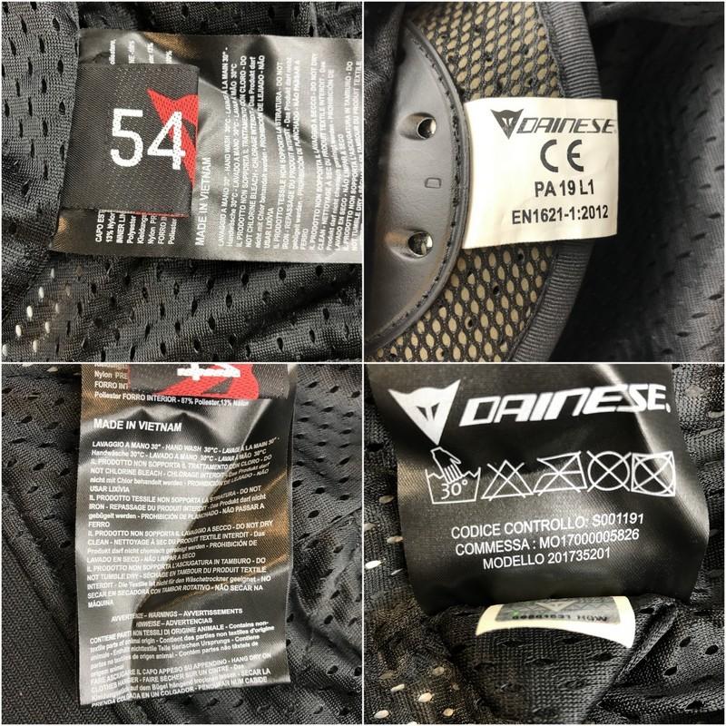 ダイネーゼ（DAINESE） AIR MASTER TEX JACKET 201735201 エアー