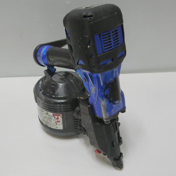 日立工機 90mm 高圧ロール釘打機 NV90HMC サテンブルー コイルネイラ エア釘打機 HITACHI ≡DT5979 | HiKOKI | 01
