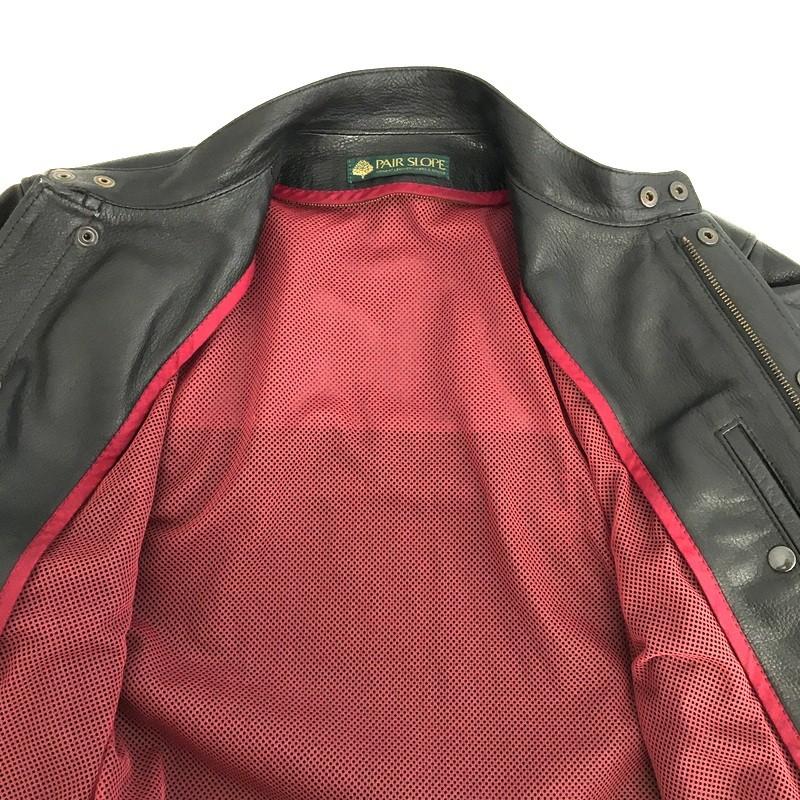 PAIR SLOPE レザージャケット バイクウェア メンズ Mサイズ ブラック