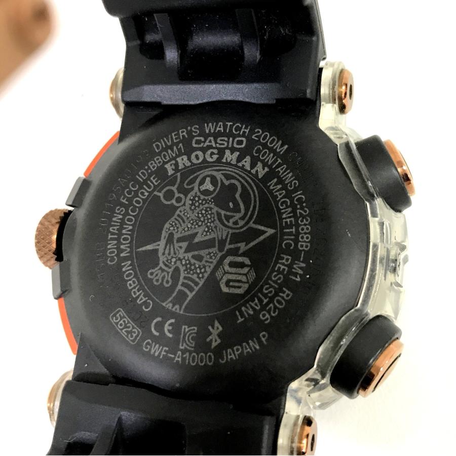 CASIO カシオ G shock Bluetooth 搭載電波ソーラーFROGMAN き◇TA3629