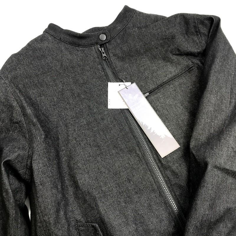 HERUNE ヒルネ　HRN-005 ライトグレー×ブラック M 3シーズン 未使用 HERUNE デニムリフレインジャケット HRN-014 3Lサイズ ブラック