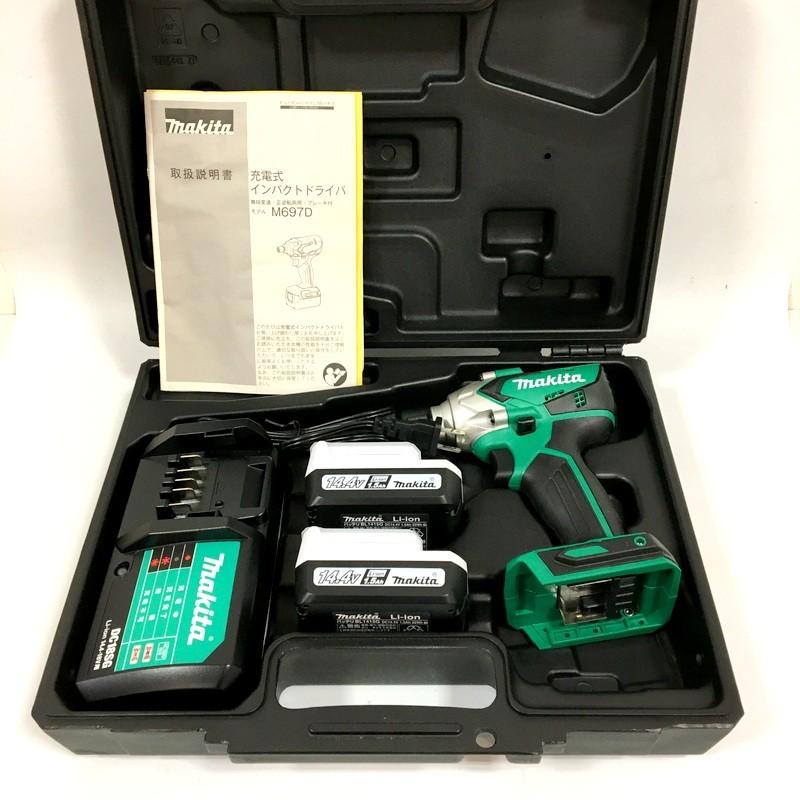 マキタ 未使用 充電式インパクトドライバ M697DSX フルセット