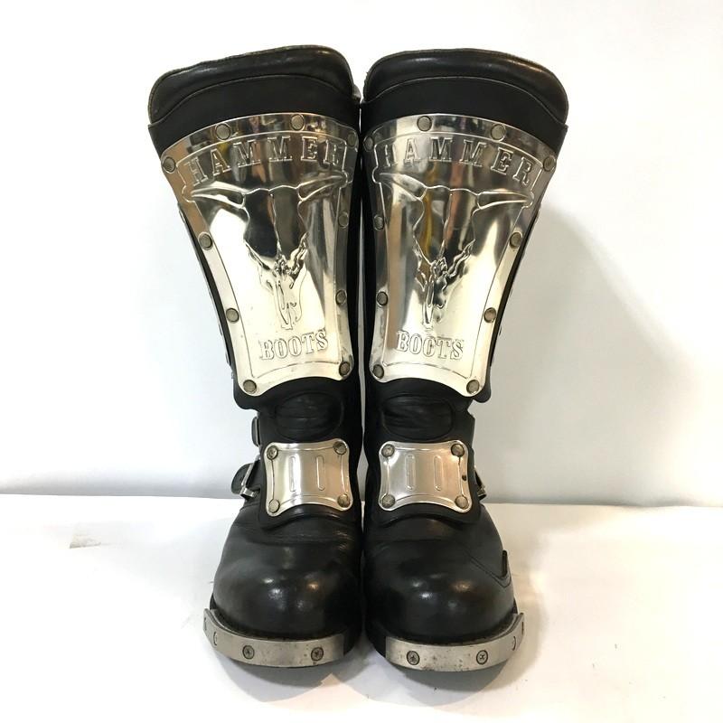 カドヤ（KADOYA） ハンマーブーツ ブラック メンズ 26.0cm バイク用品