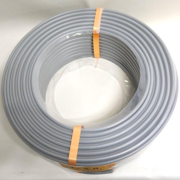 富士電線工業ケーブル　VVF 3×2.0 （黒、白、緑）2024年2月製 VVF 2㎜×3C (黒・白・緑): 富士電線工業｜GOYOU （ゴヨー）