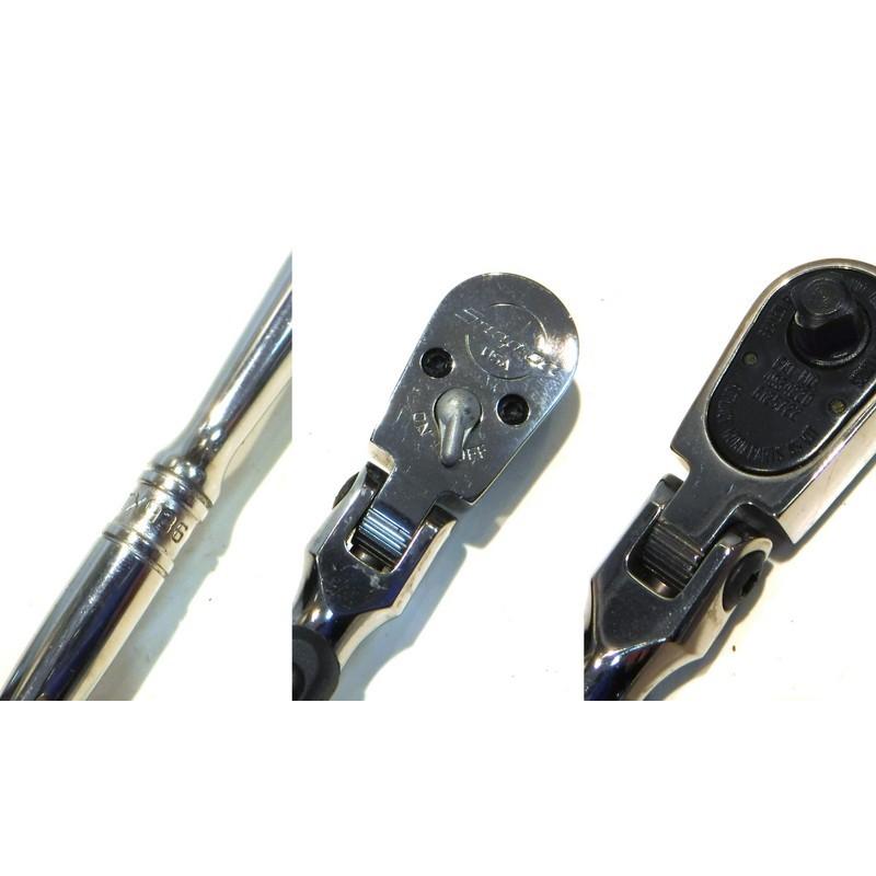 Snap-on スナップオン 1/4ロック式フレキシブルハンドル Snap-on スナップオン 1/4ロック式フレキシブルハンドル