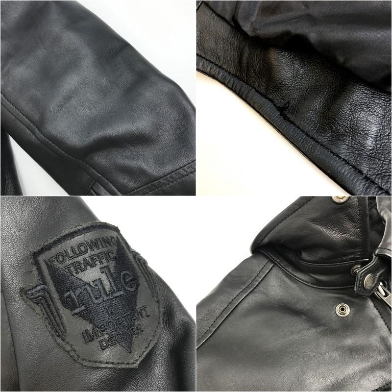 デグナー ライダースジャケット Mサイズ DEGNER デグナー レザージャケット 21SJ-1 Mサイズ ブラック 羊