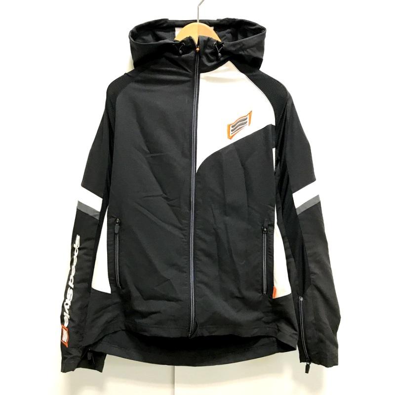 HYOD 　UCHMIZU VENTED D30 COOLDRY PAKER STJ331DM_GREYORANGE_back_L.jpg