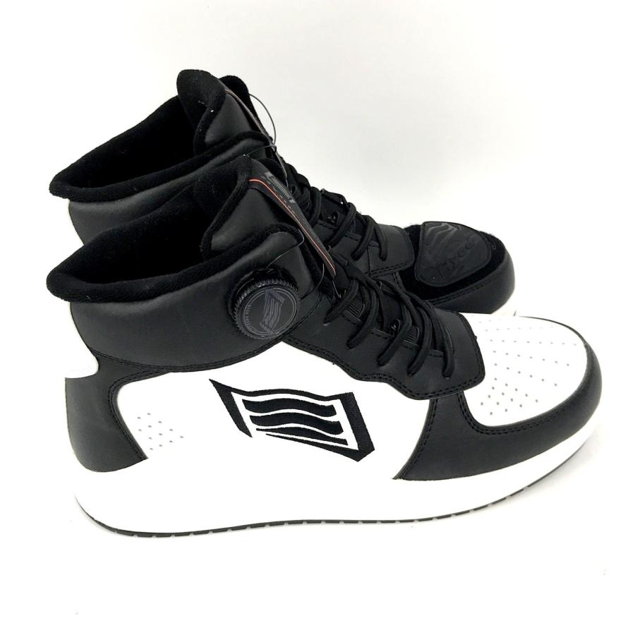 HYOD ヒョウドウ RIDE SHOES ZAFAR ホワイト/ブラック 25cm バイク