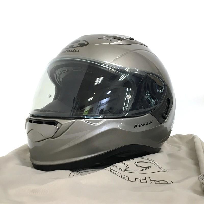 Kabuto フルフェイスヘルメット シルバー OGK KABUTO KAMUI3 シルバー フルフェイスヘルメット