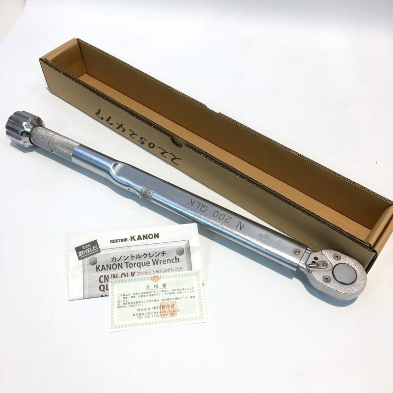 中村製作所 カノン プリセット型トルクレンチ N200QLK KANON ハンド
