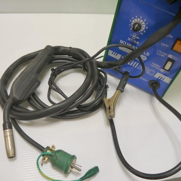 育良精機 ノンガス半自動溶接機 スキルアーク IS-SA100P 半自動被覆