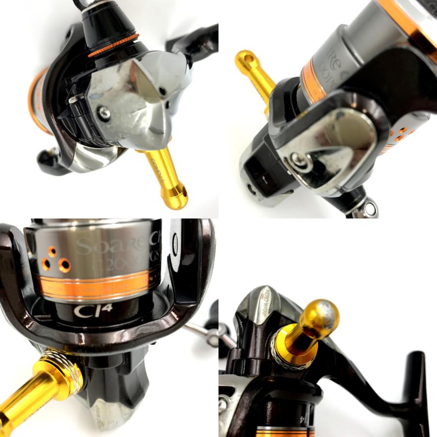SHIMANO - sa-ru ソアレci4 c2000PGS Shimano Soare CI4 C2000PGS 2010 Model Fishing Reel and Rod