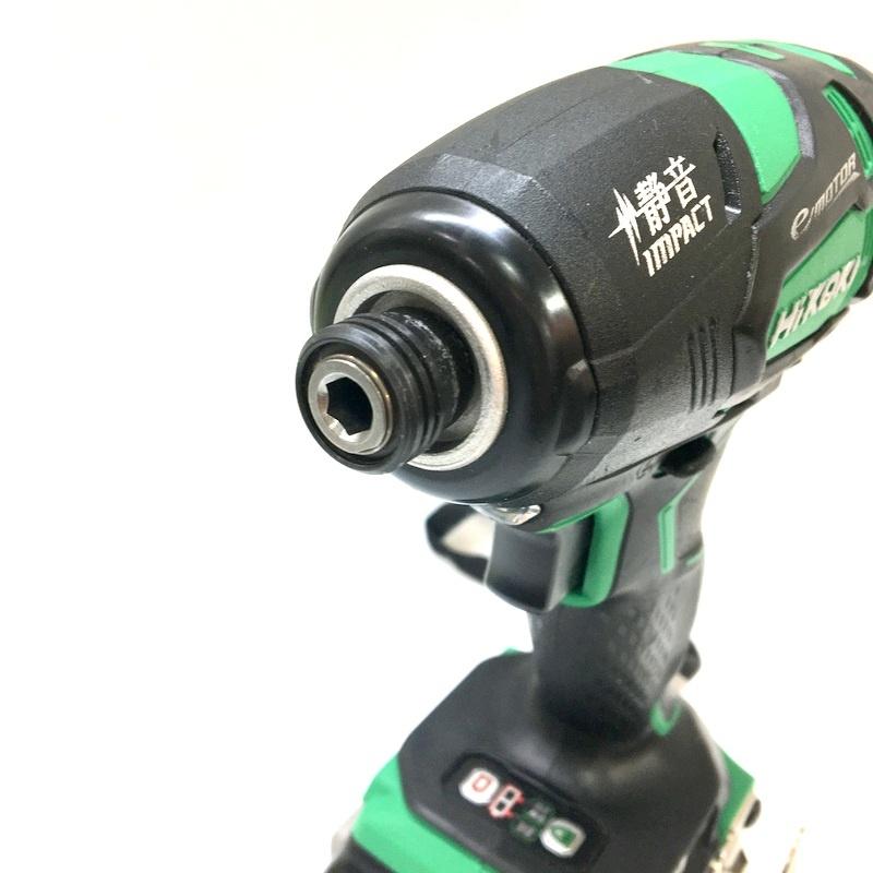 未使用 Hikoki 静音 WHP18DBL 2LXPK (L) 緑 アグレッシブグリーン 36V