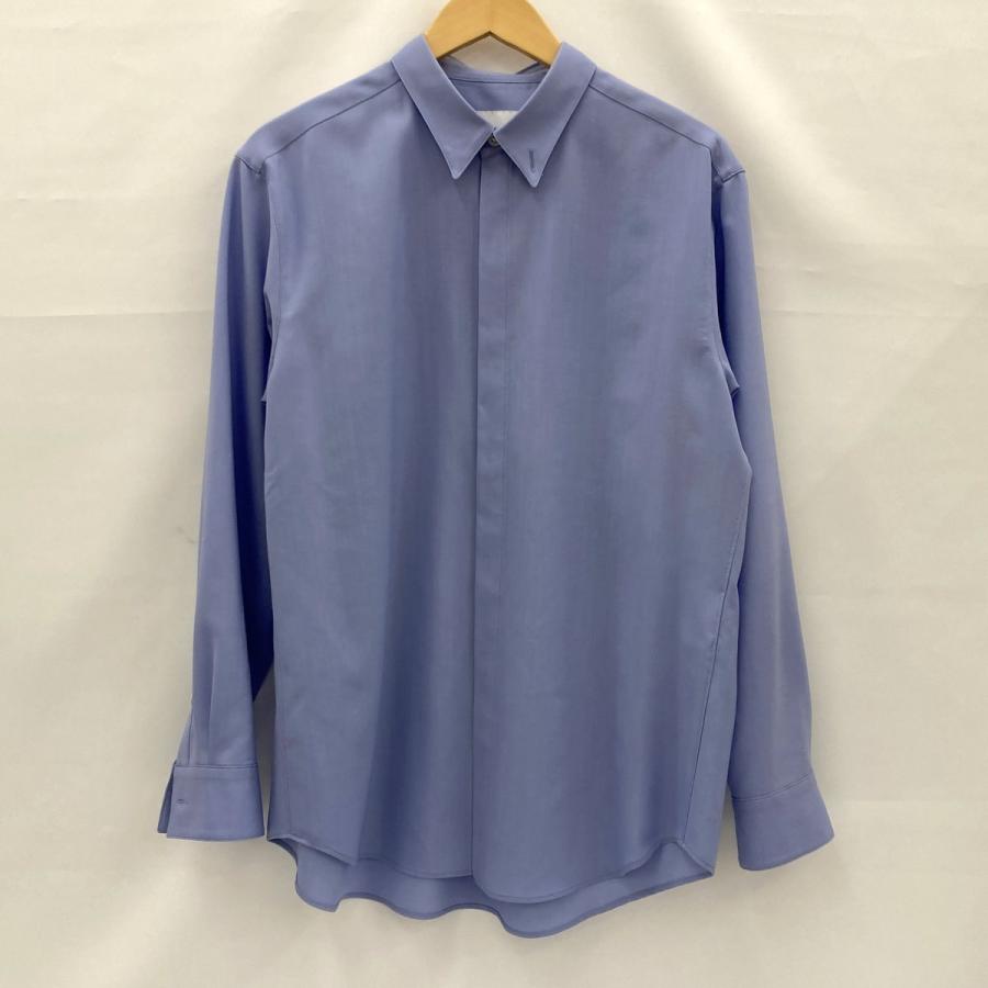 OVERCOAT オーバーコート ウールシャツ 長袖 無地 F25T01-NKWS 日本製