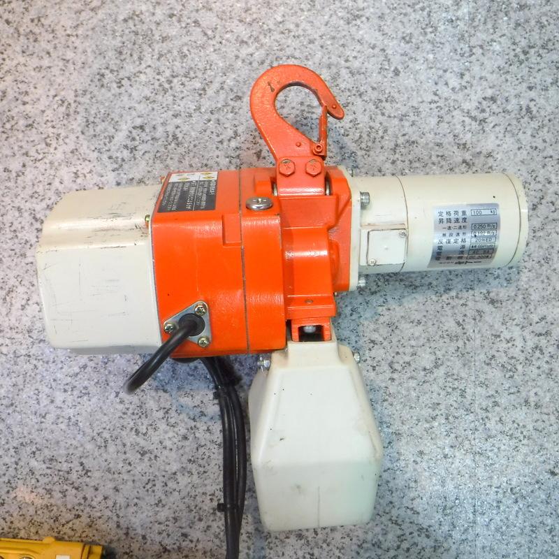 KITO キトーセレクト 電動ホイスト ED10S 100kg 100v 揚程約3m KITO キトーセレクト 電動ホイスト ED10S 100kg 100v 揚程約3m