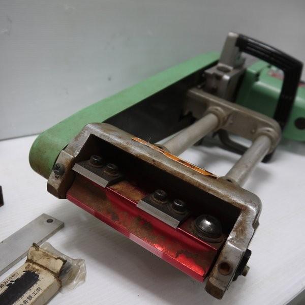 マツイ 丸太はつり機 LS-101 電動チョウナ ウッドバーカー 丸太 マツイ 丸太はつり機 LS-101 電動チョウナ ウッドバーカー 丸太